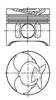 Поршня, 2-й ремонт (+0,50) 8774310740 NURAL