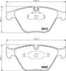 Колодки гальмівні дискові комплект 8DB355009271 HELLA