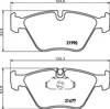 Колодки гальмівні передні, дискові 8DB355010711 HELLA