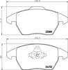 Колодки передні 8DB355011811 HELLA