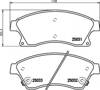 Колодки гальмівні дискові комплект 8DB355015231 HELLA