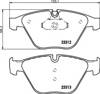 Колодки гальмівні дискові комплект 8DB355015391 HELLA