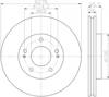 Ротор гальмівний 8DD355116311 HELLA
