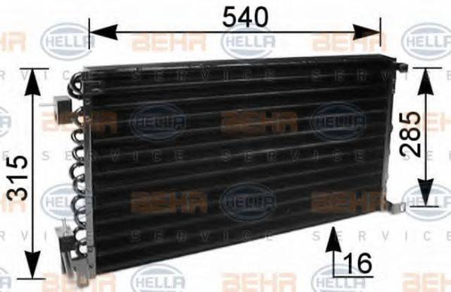 Конденсатор 8FC351036041 HELLA