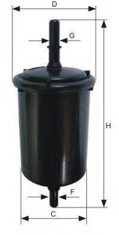 Фільтр палива 93370527 GM