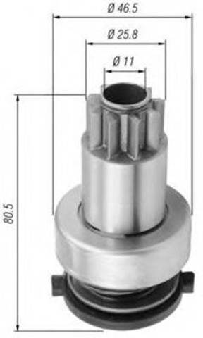 Бендикс стартера 940113020434 MAGNETI MARELLI