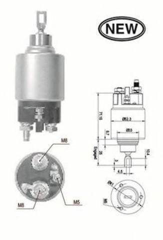 Тягове реле стартера 940113050554 MAGNETI MARELLI
