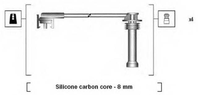 Проводи високовольтні 941185150773 MAGNETI MARELLI