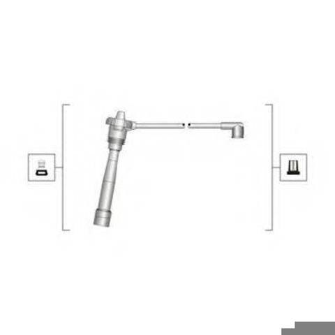 Проводи високовольтні 941319170039 MAGNETI MARELLI