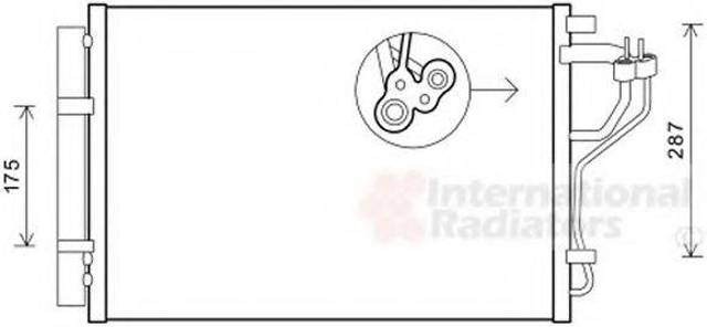 Конденсатор системи охолодження системи 976063X000 HYUNDAI
