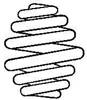 Пружина підвіски задня 996290 SACHS