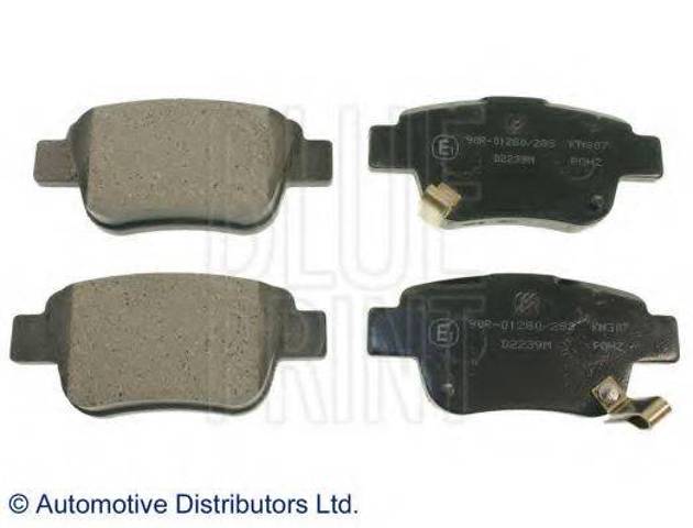 Задні гальмівні колодки ADT342147 BLUE PRINT