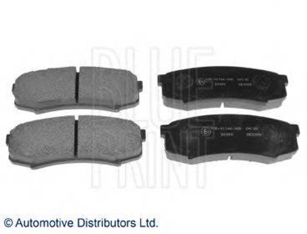 Колодки гальмові задні, дискові ADT34280 BLUE PRINT