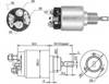 Реле втягує стартера AME0048 MAGNETI MARELLI