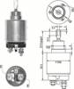 Реле втягує стартера AME0273 MAGNETI MARELLI