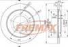 Диск переднього гальма BD2863 FREMAX