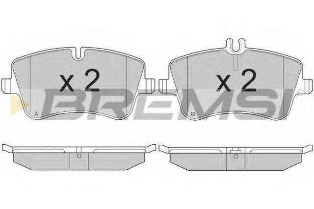 Дискові гальма BP2896 BREMSI