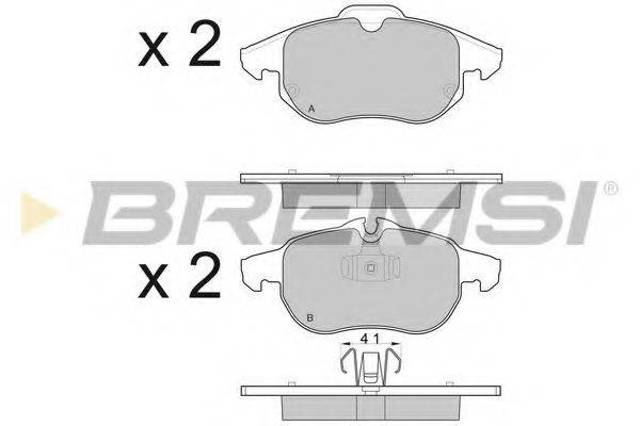 Дискові гальма BP3014 BREMSI