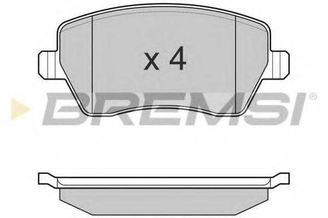 Дискові гальма BP3026 BREMSI