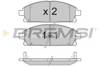 Колодки гальмівні дискові комплект BP3068 BREMSI