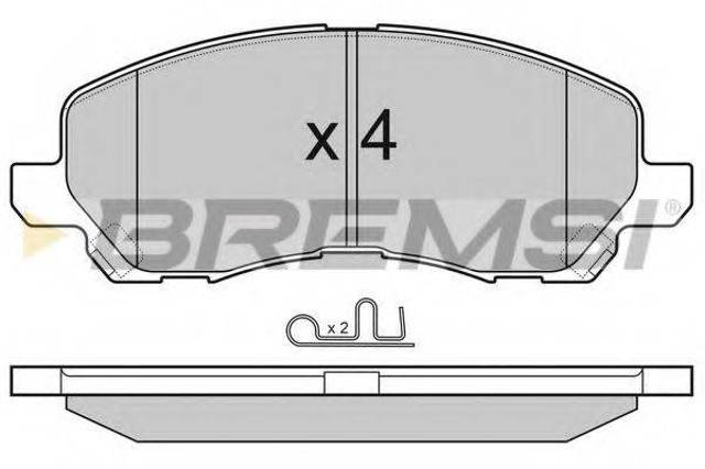 Дискові гальма BP3080 BREMSI