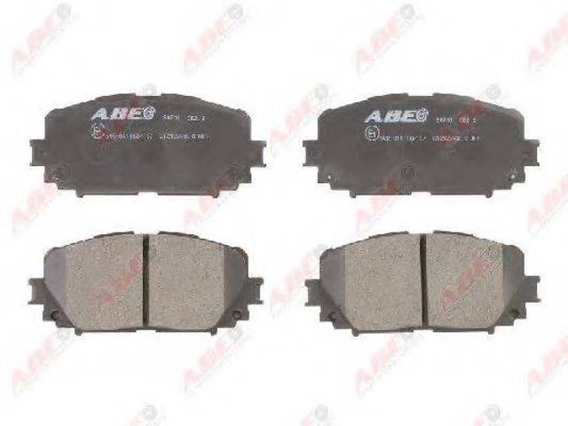 Колодки передні C12127ABE ABE