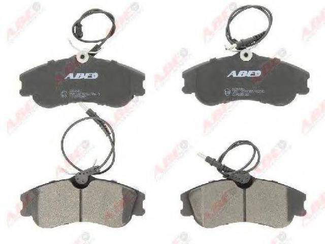 Колодки передні C1P025ABE ABE