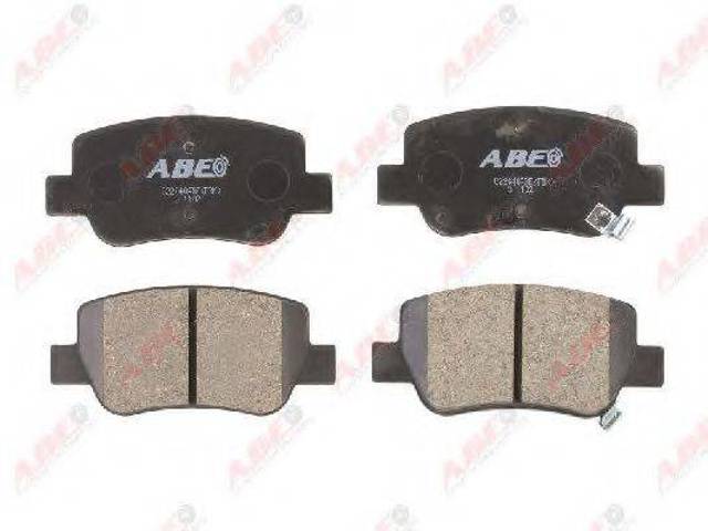 Задні дискові колодки C22040ABE ABE