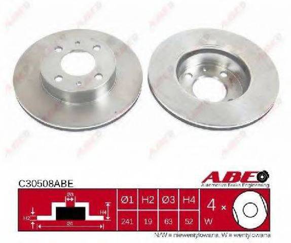 Диск гальмівний передній C30508ABE ABE