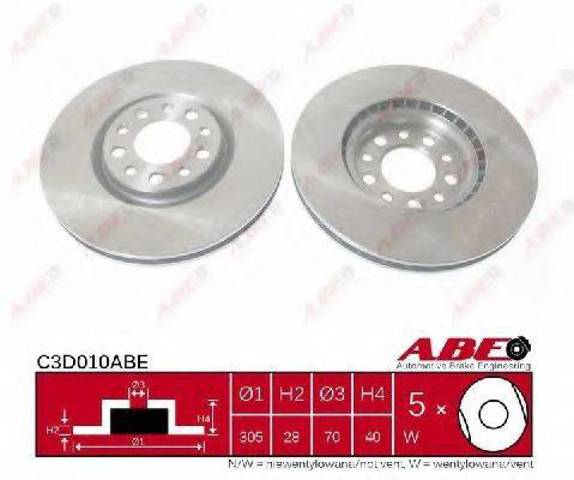 Гальмо дискове переднє C3D010ABE ABE