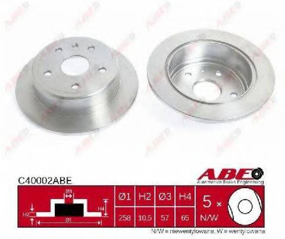 Дискові гальма C40002ABE ABE