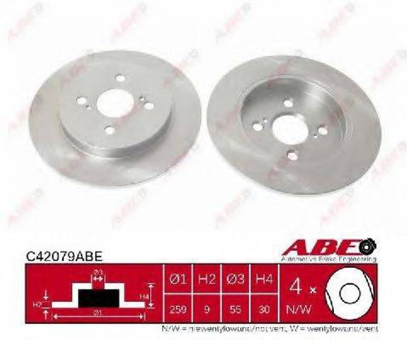 Дискові гальма C42079ABE ABE