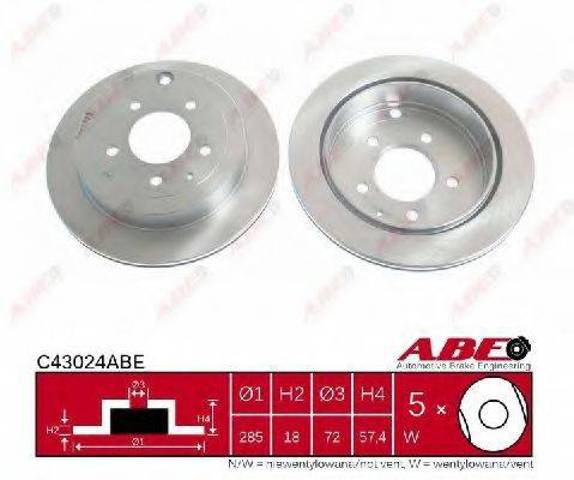Дискові гальма C43024ABE ABE