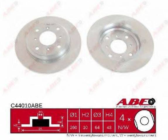 Дискові гальма C44010ABE ABE