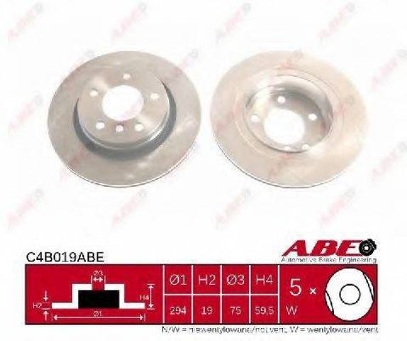 Дискові гальма C4B019ABE ABE