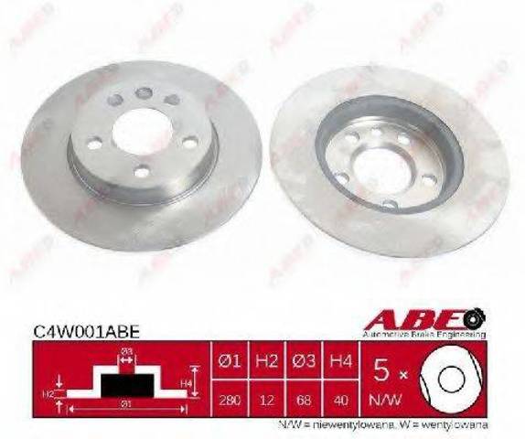 Дискові гальма C4W001ABE ABE