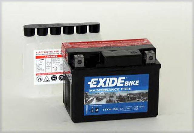 Авто акумулятор ETX4LBS EXIDE