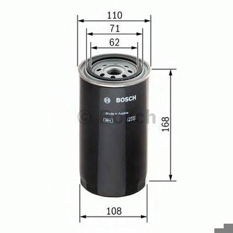 Фільтр паливний F026402034 BOSCH