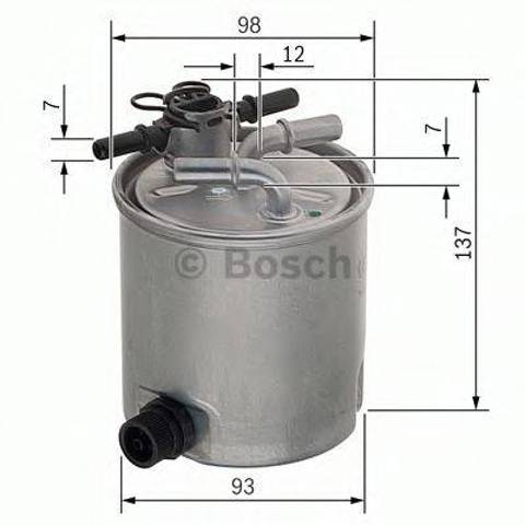 Фільтр палива F026402096 BOSCH