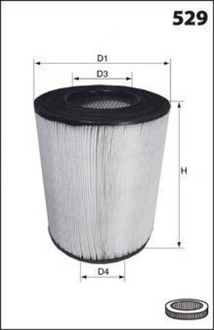 Фільтр повітряний FA3304 MECAFILTER