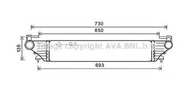 Система охолодження наддувочного повітря FT4415 AVA