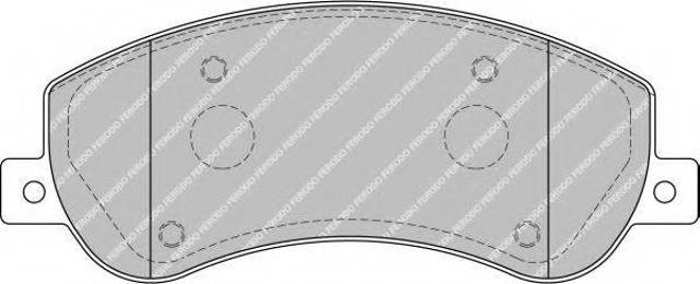 Гальмівні колодки, дискові FVR1928