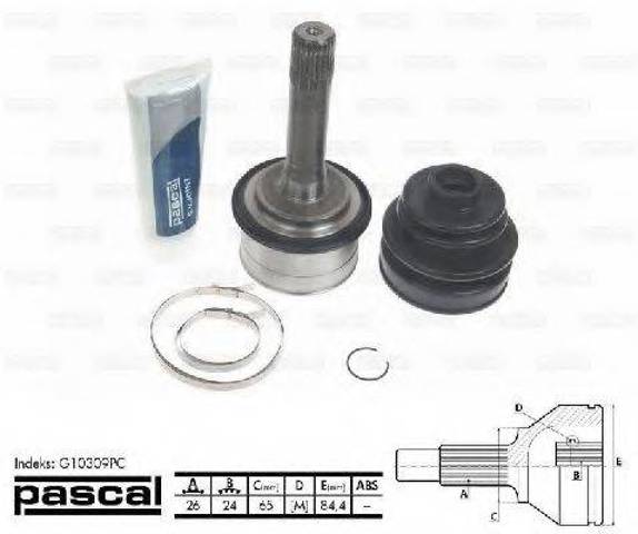 ШРУС внутрішній, передній G10309PC PASCAL