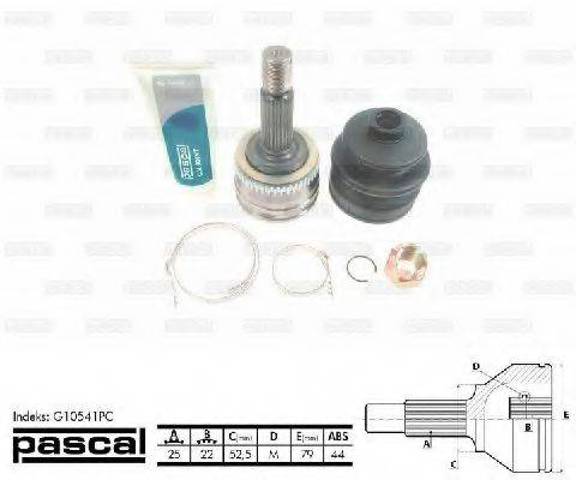Граната зовнішня G10541PC PASCAL