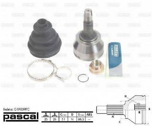 Граната колісна G1F059PC PASCAL