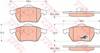 Колодки гальмівні передні, дискові GDB1200 TRW