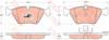 Колодки гальмівні передні, дискові GDB1404 TRW