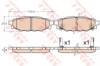 Комплект задніх колодок GDB3568 TRW