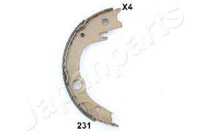 Колодки стоянкового гальма GF231AF JAPANPARTS