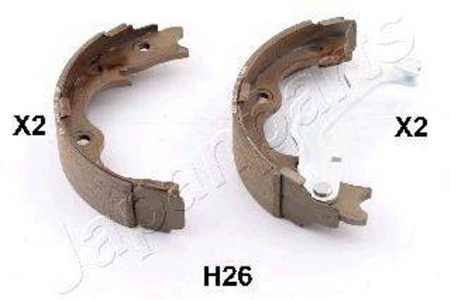 Гальмівні колодки стоянкового гальма GFH26AF JAPANPARTS